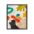 bauhaus goes Matisse in summer III Framed Canvas Print Gallery Image 6