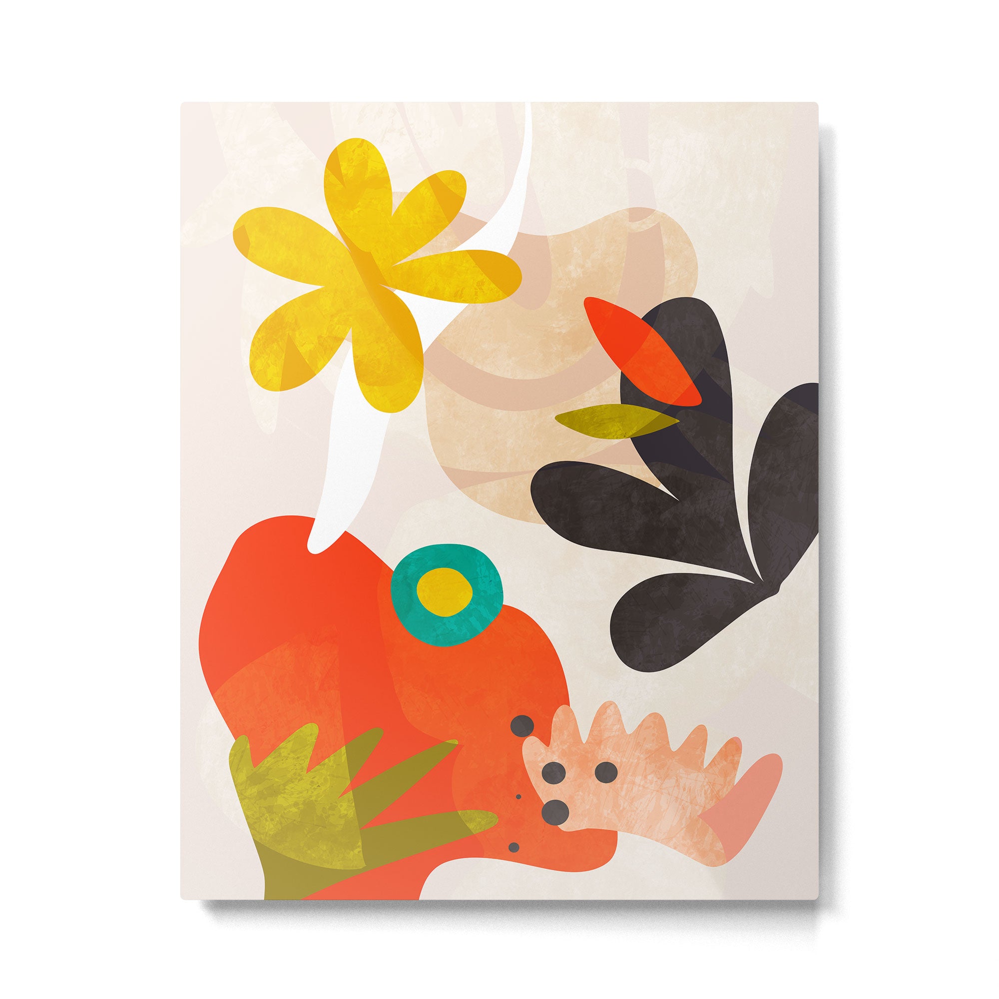 bauhaus goes matisse in summer Metal Print Gallery Image 4