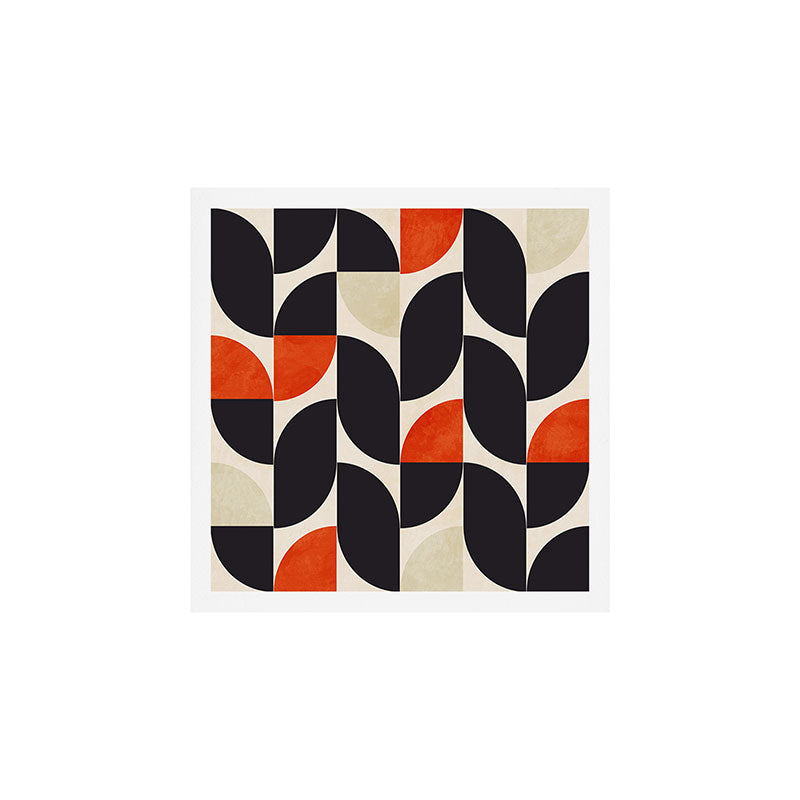 bauhaus mid century shapes abstract Art Print Gallery Image 1