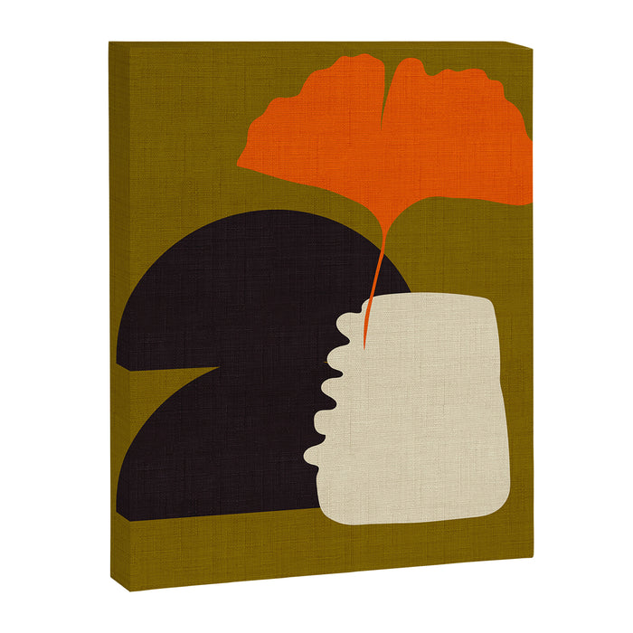 boho minimal fall shapes Canvas Print Gallery Image 1