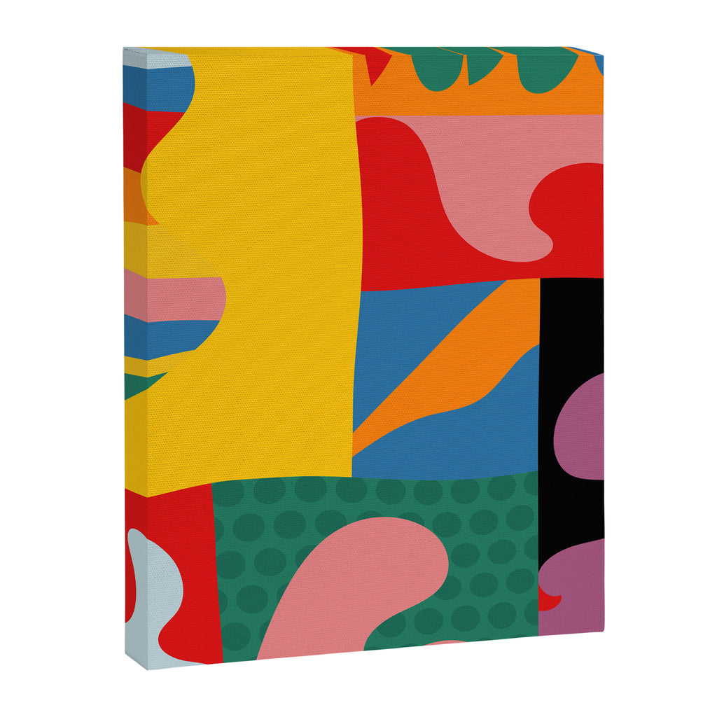 bold abstraction minimal 2 Canvas Print Gallery Image 6