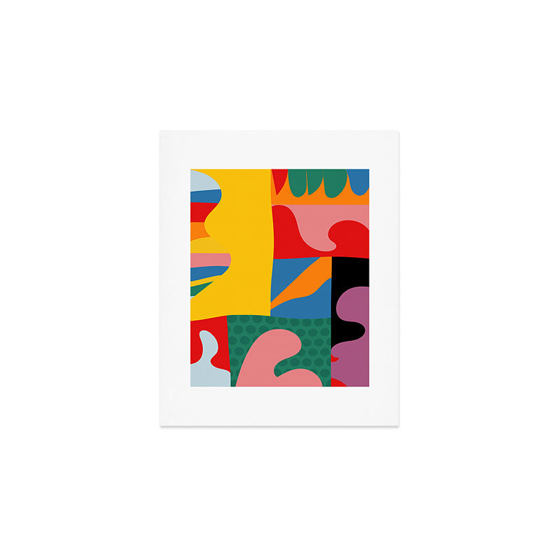 bold abstraction minimal 2 Art Print Gallery Image 1