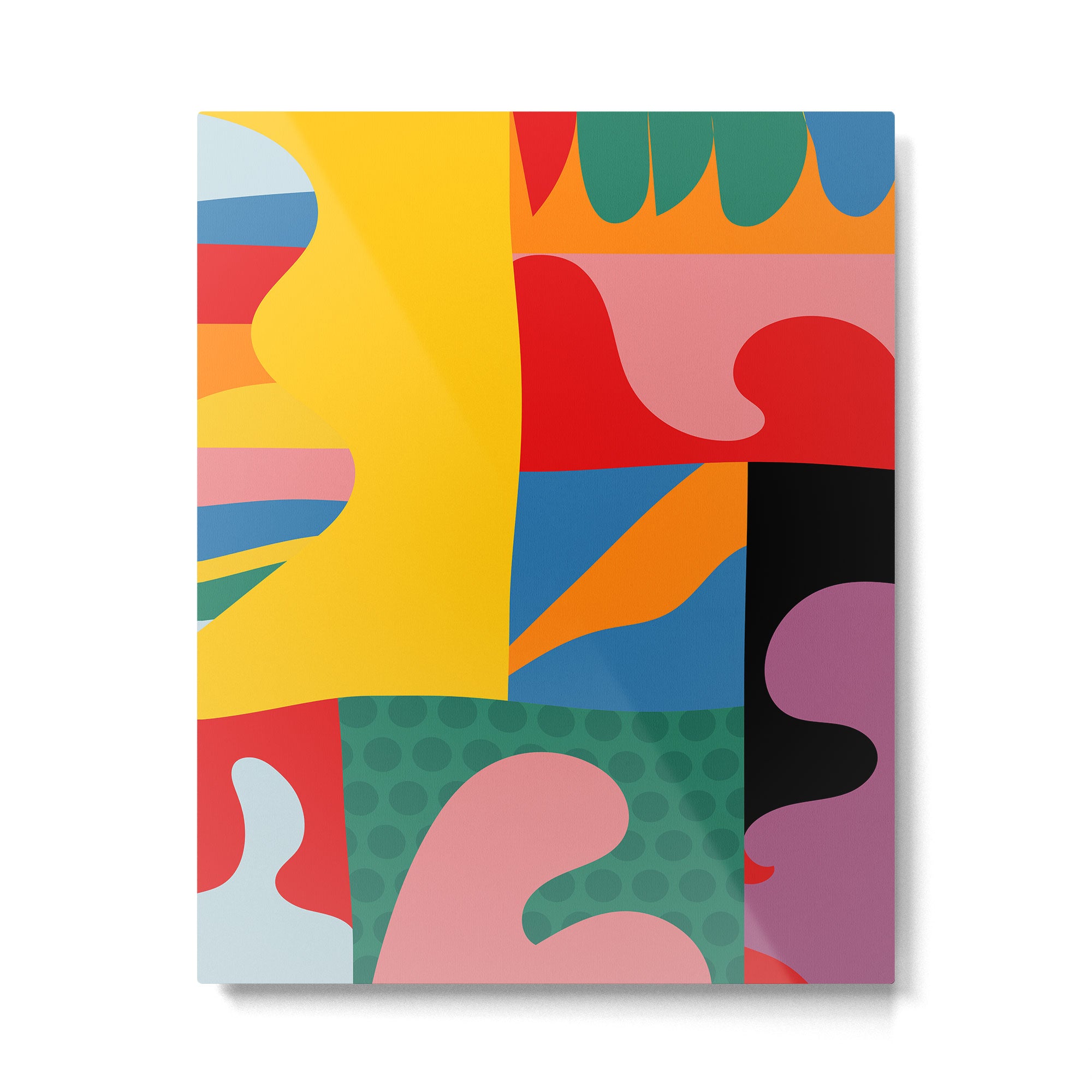 bold abstraction minimal 2 Metal Print Gallery Image 4