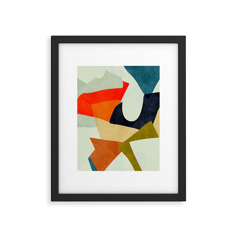bric a brac mid century II Framed Art Print Gallery Image 6