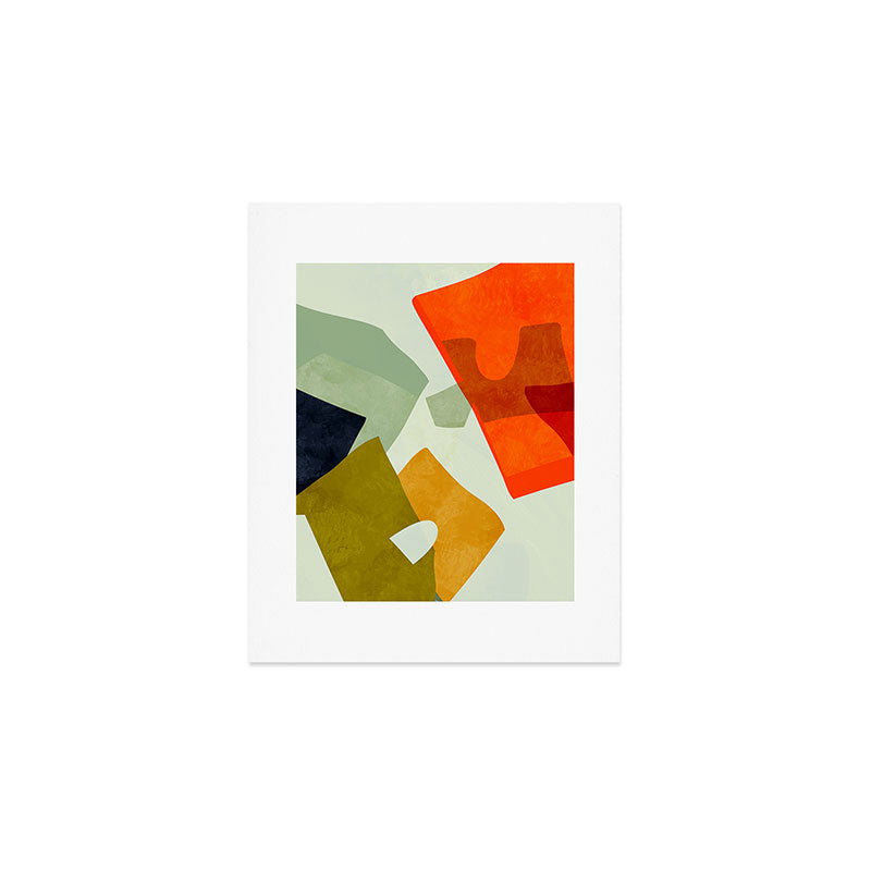 bric a brac mid century III Art Print Gallery Image 1