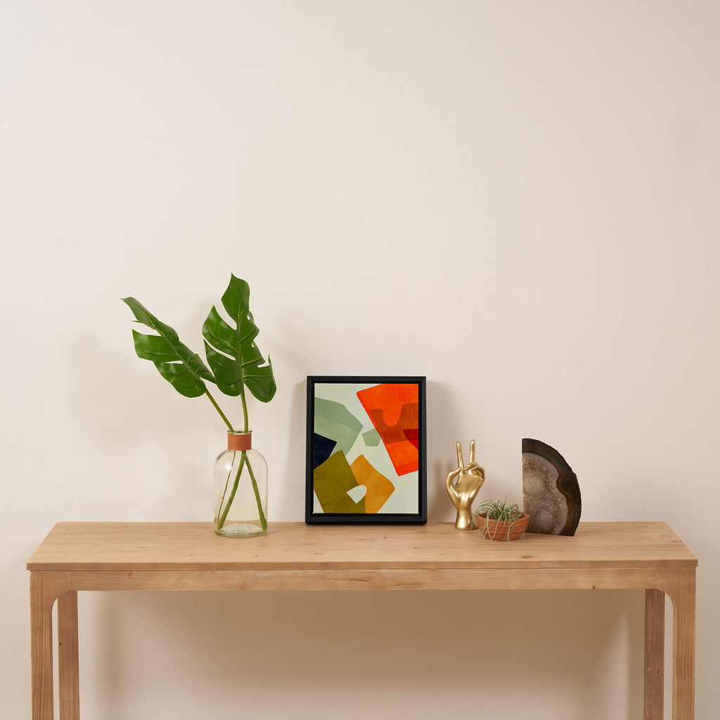 bric a brac mid century III Framed Canvas Print Gallery Image 4
