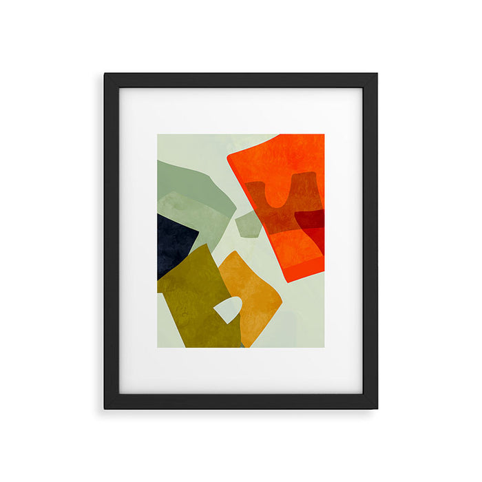 bric a brac mid century III Framed Art Print Gallery Image 1