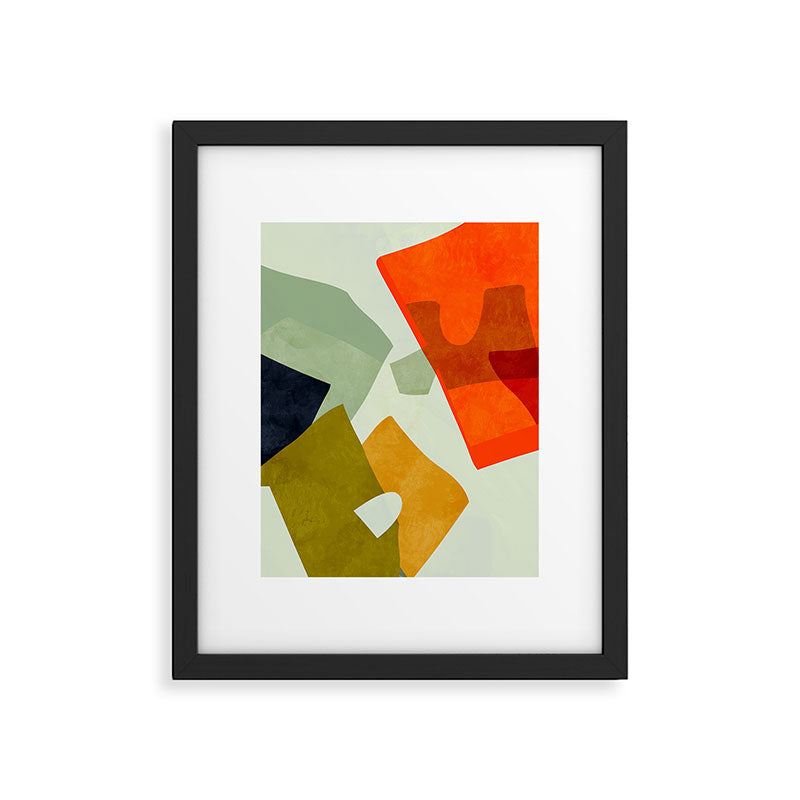 bric a brac mid century III Framed Art Print Gallery Image 6