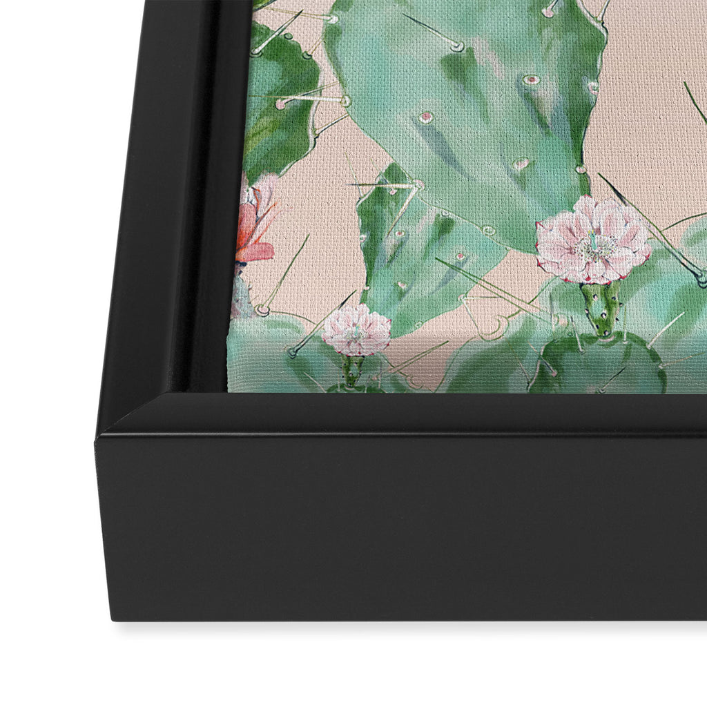 Cactus Framed Canvas Print Gallery Image 3
