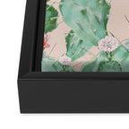 Cactus Framed Canvas Print Gallery Image 3
