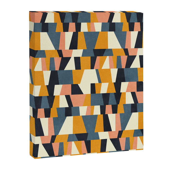 chequers irregular shapes Canvas Print Gallery Image 1