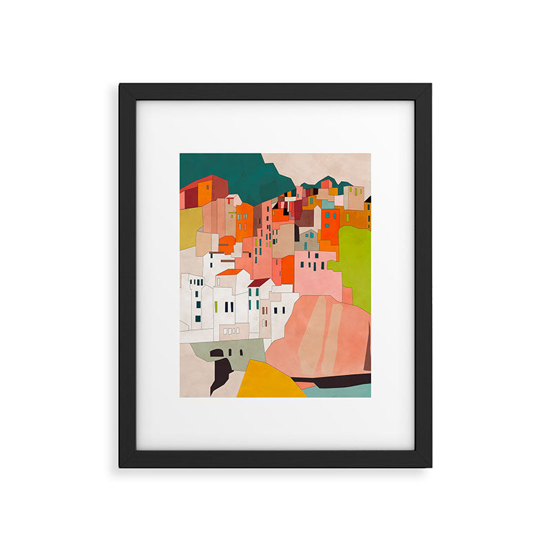 cinque terre Framed Art Print Gallery Image 4