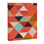 coral geometry Canvas Print Gallery Image 8