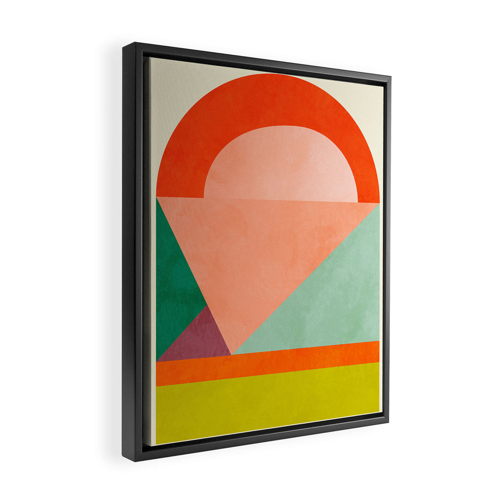 door to heaven Framed Canvas Print Gallery Image 2