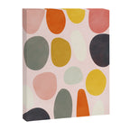 dots and pebbles mid century abstract Canvas Print Gallery Image 6