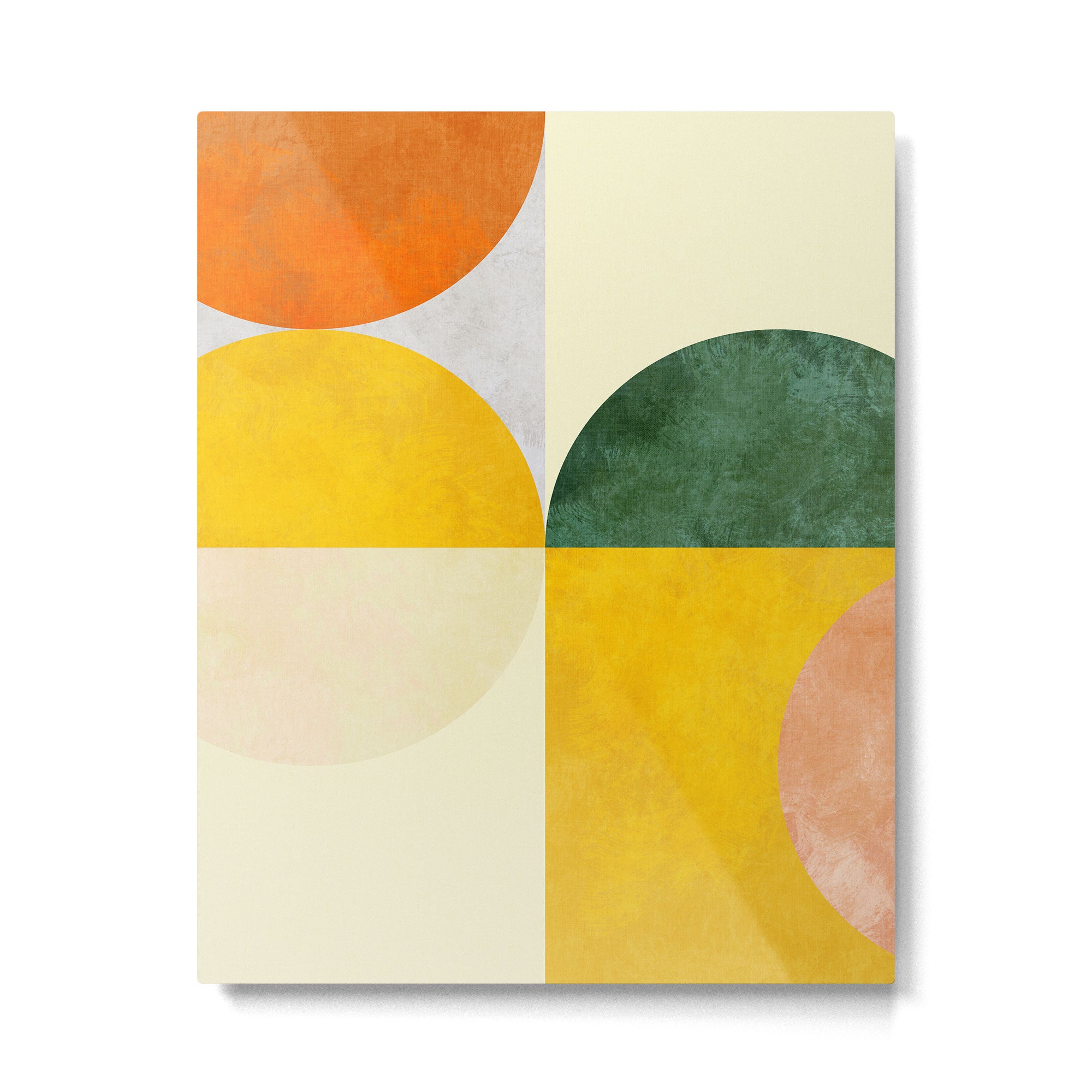 Geometric Abstract Mid Century Modern 3 Metal Print Gallery Image 6
