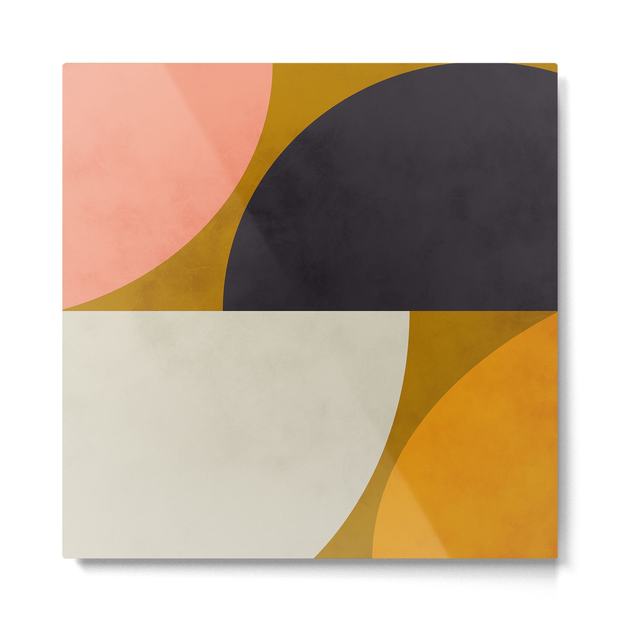 geometric art III Metal Print Gallery Image 2