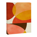 geometric autumn sun abstract Canvas Print Gallery Image 6