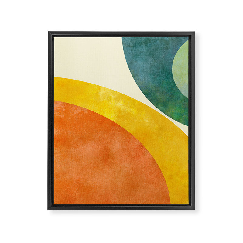 Geometric minimalism  6 Framed Canvas Print Gallery Image 8