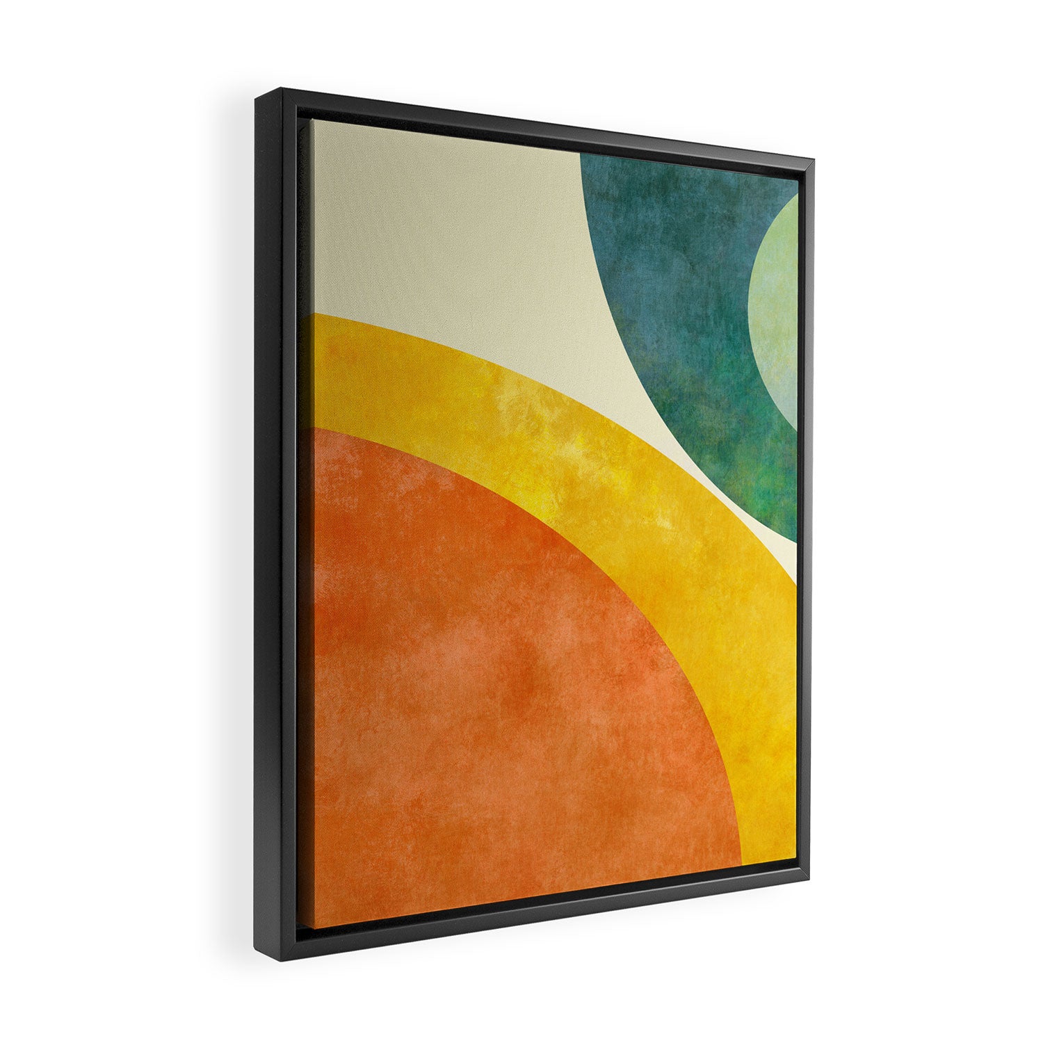 Geometric minimalism  6 Framed Canvas Print Gallery Image 2