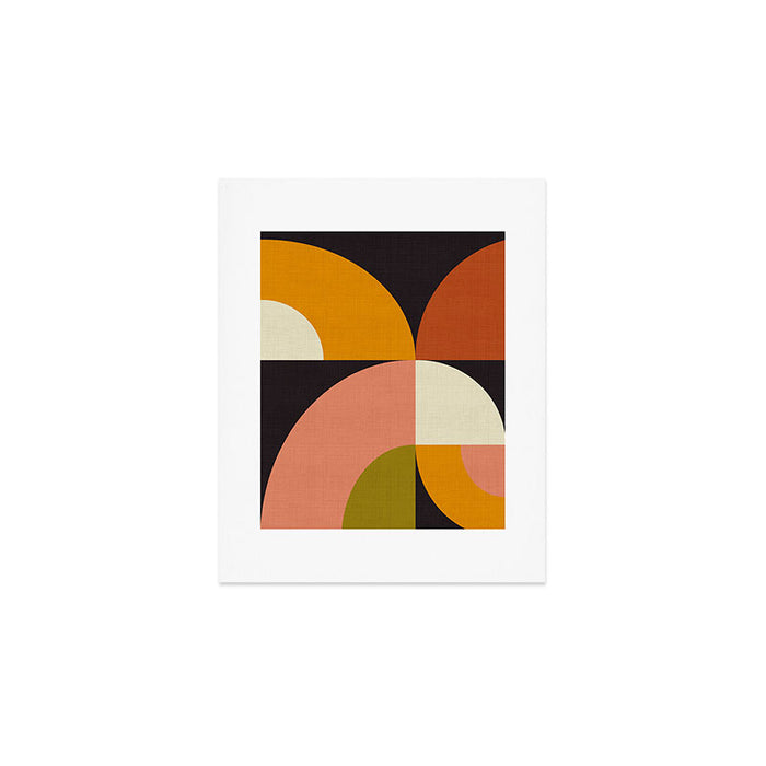 geometric modern mid century Art Print Gallery Image 1