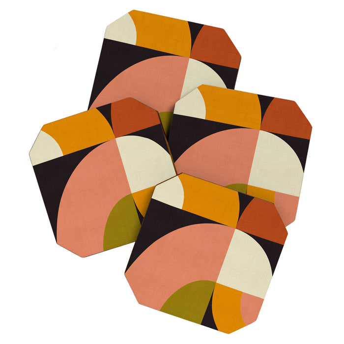 geometric modern mid century Coaster Gallery Image 1
