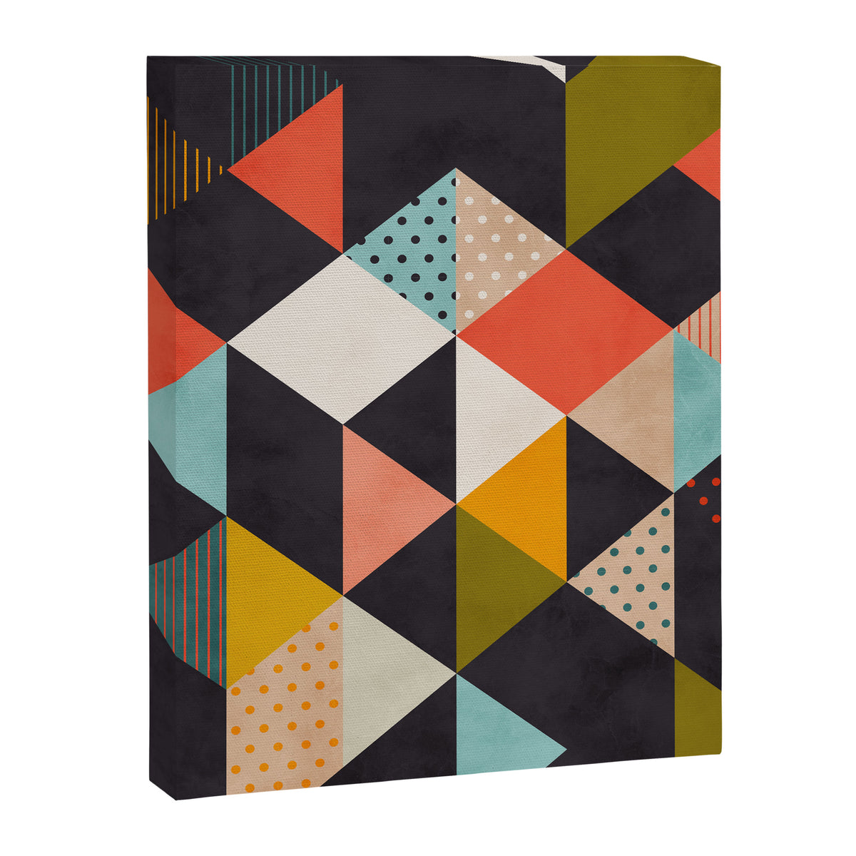 geometry mid century Canvas Print Gallery Image 8
