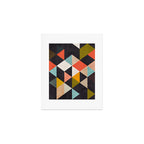 geometry mid century Art Print Gallery Image 1