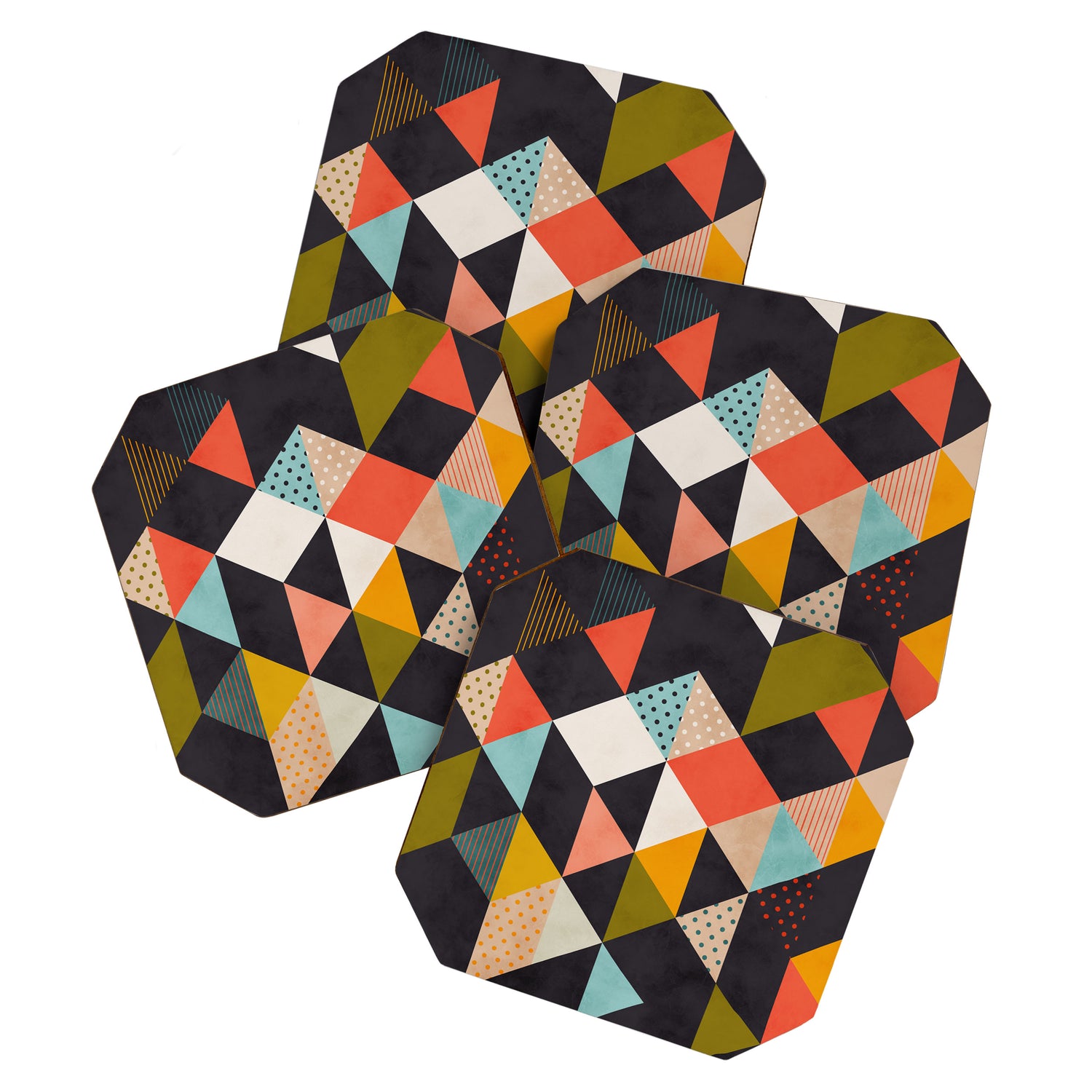 geometry mid century Coaster Gallery Image 1