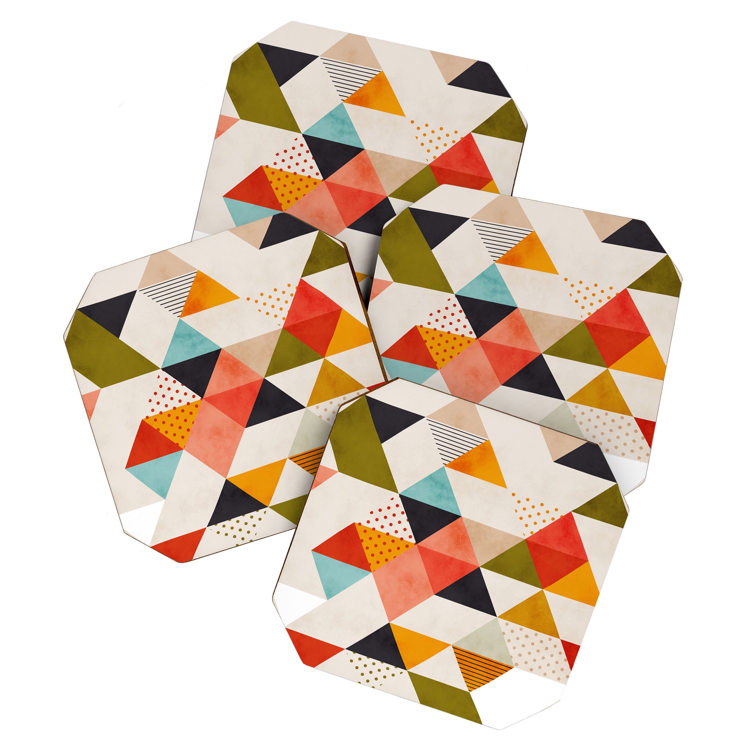 geometry mid century Coaster Gallery Image 1
