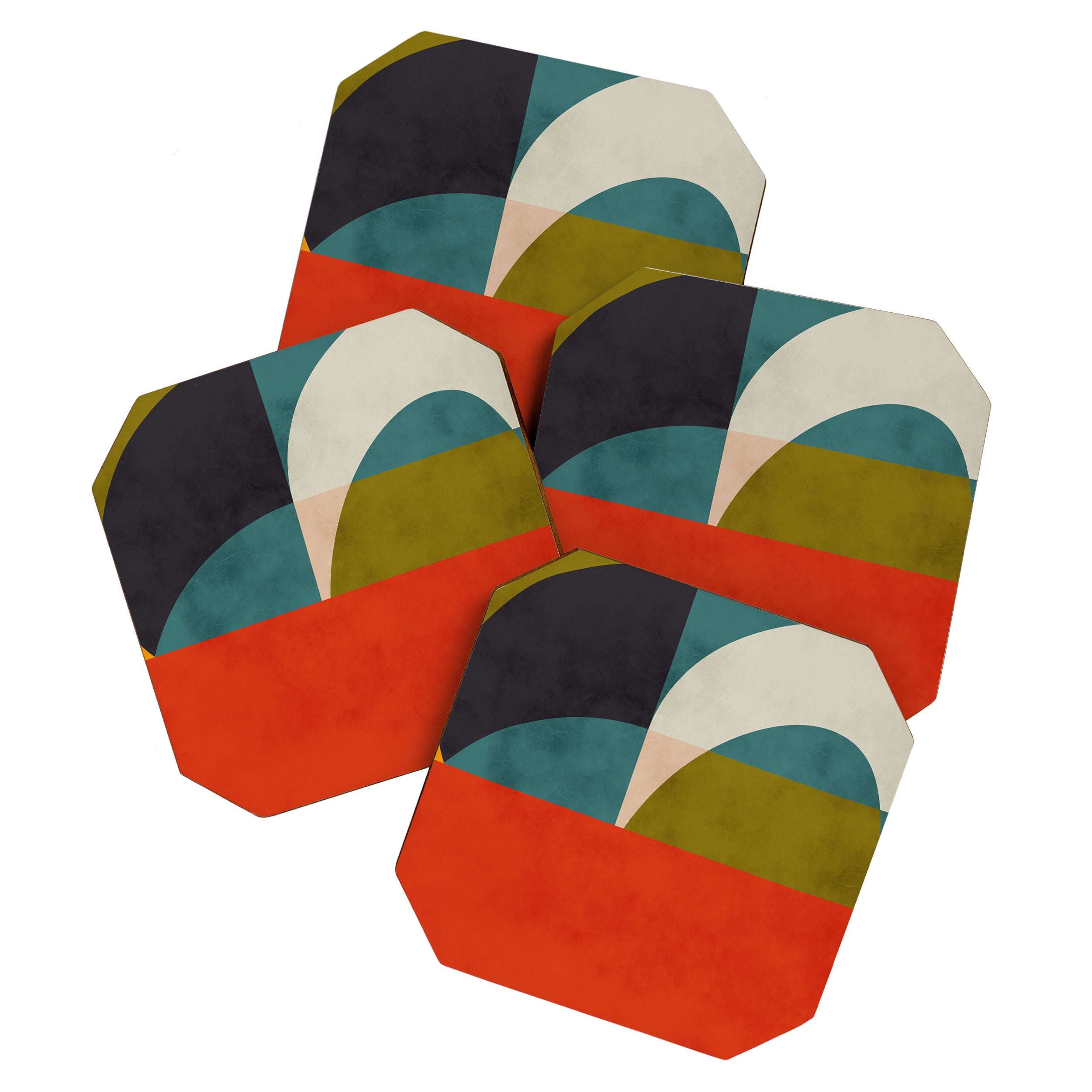 geometry shapes 2 Coaster Gallery Image 1