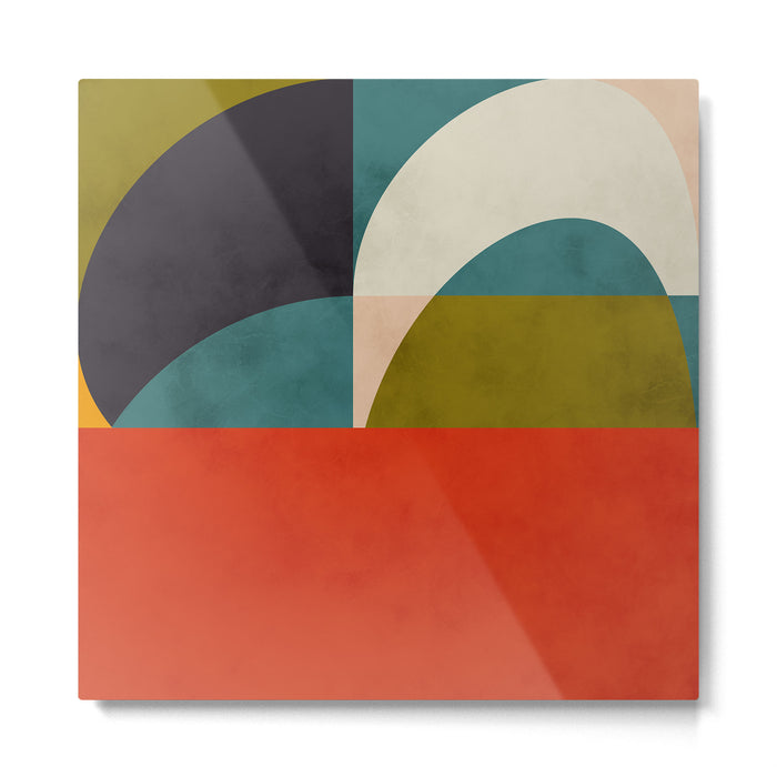 geometry shapes 2 Metal Print Gallery Image 1