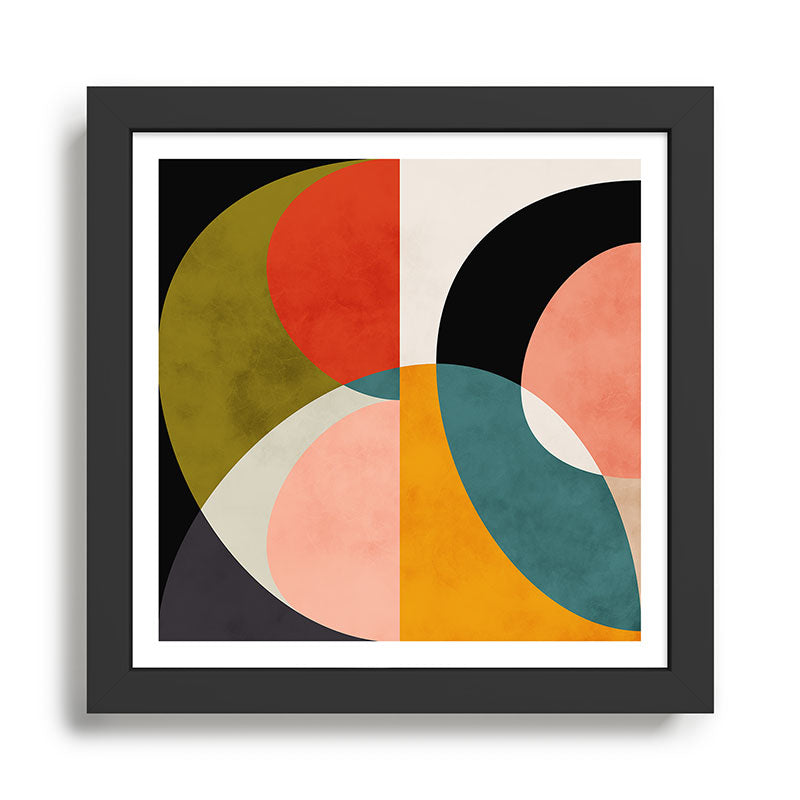 geometry shapes 3 Framed Art Print Gallery Image 1