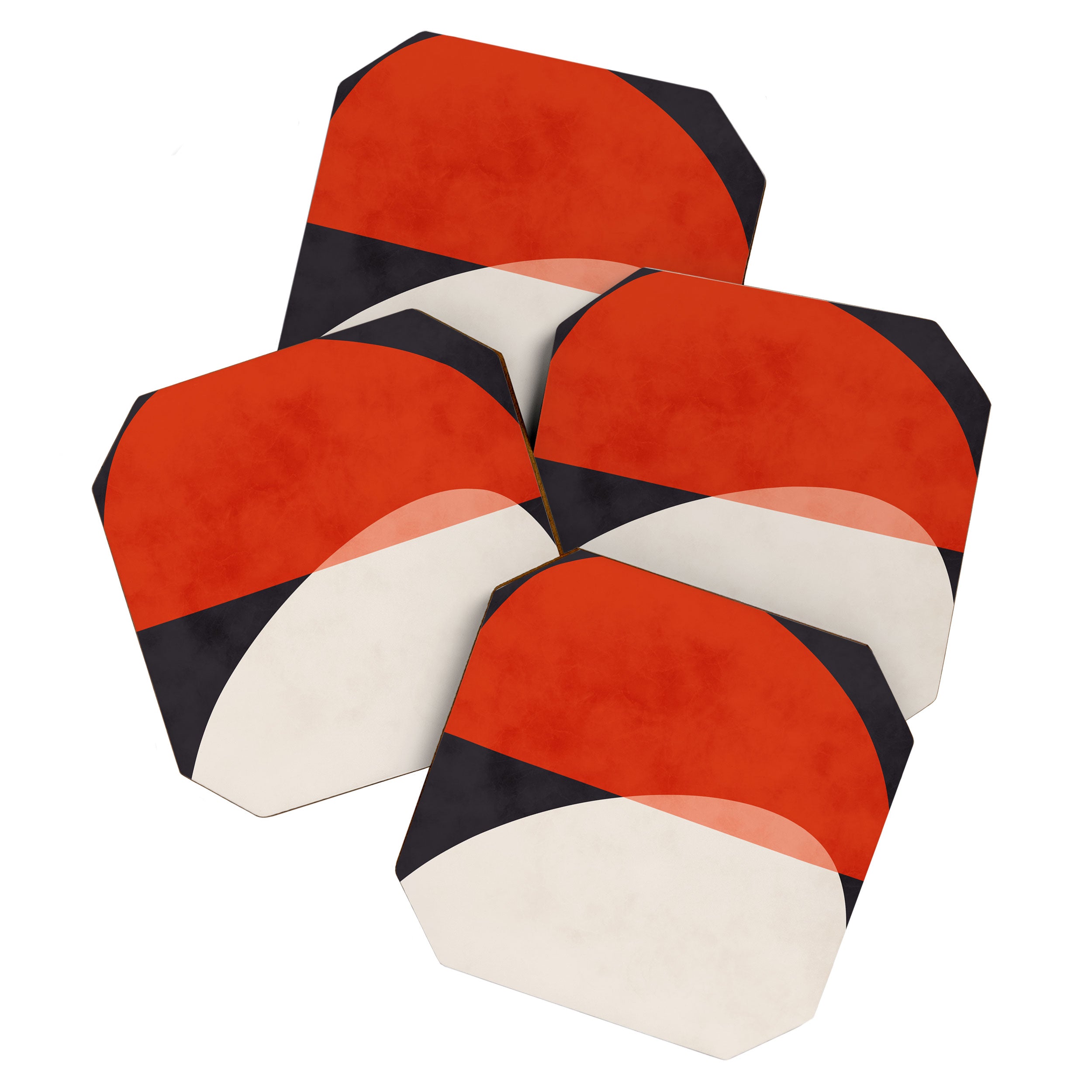 geometry shapes Coaster Gallery Image 1