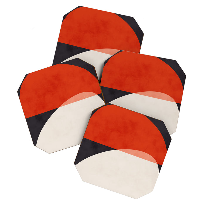 geometry shapes Coaster Gallery Image 1