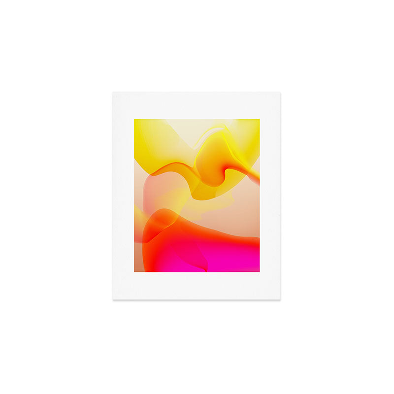 gradient design abstract Art Print Gallery Image 1