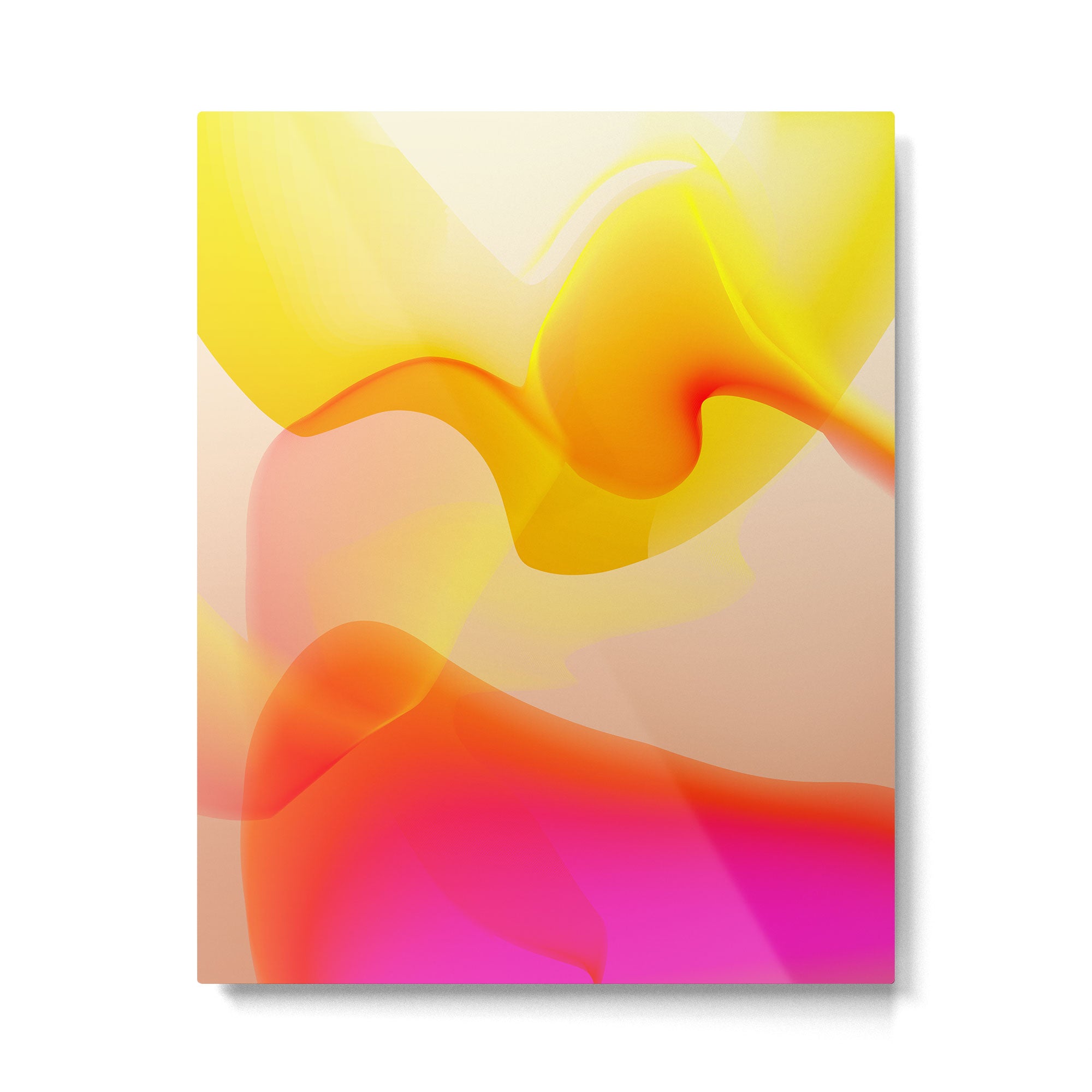 gradient design abstract Metal Print Gallery Image 4