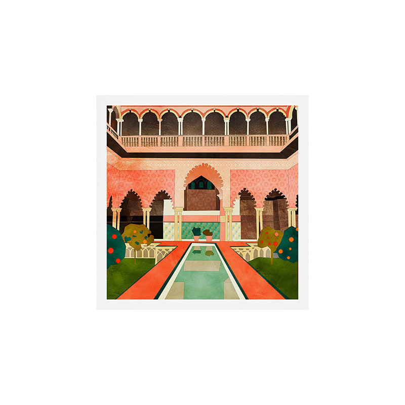 Granada Alhambra Art Print Gallery Image 1