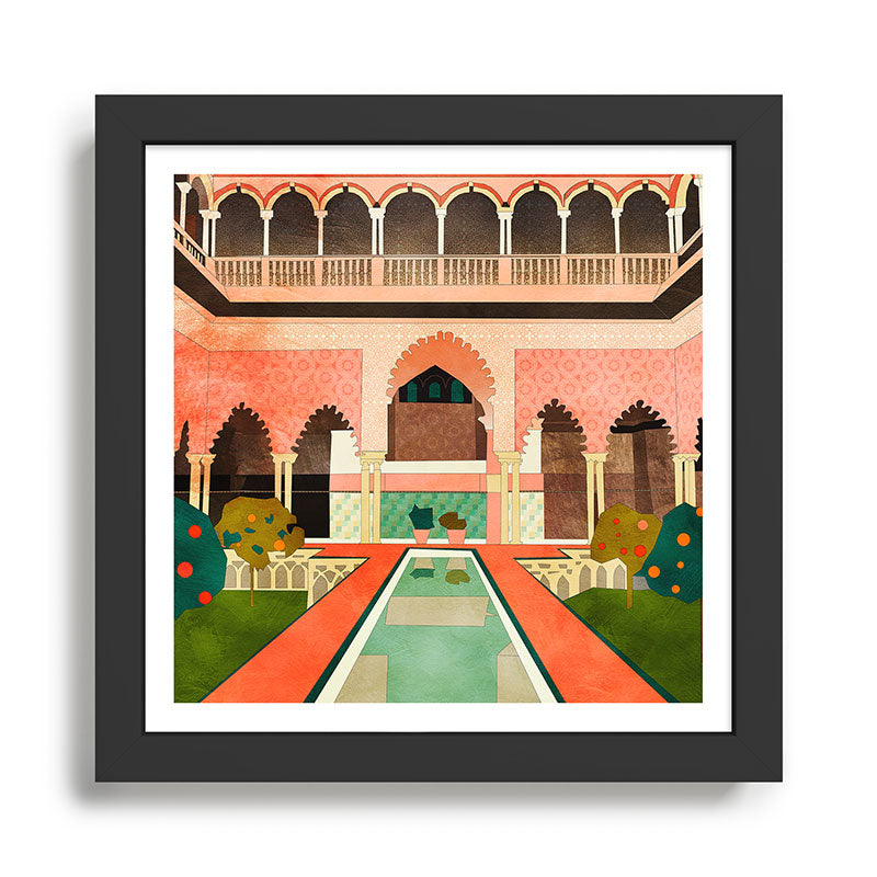 Granada Alhambra Framed Art Print Gallery Image 1