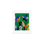 groovy floral abstract Art Print Gallery Image 1