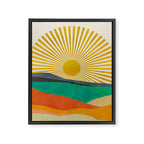 hope sun Framed Canvas Print Gallery Image 6