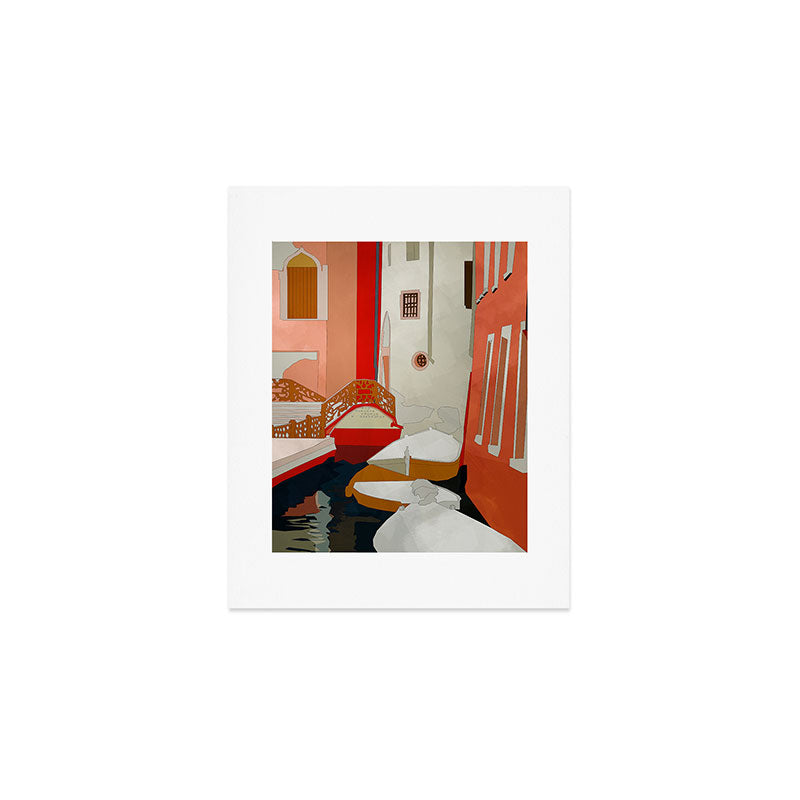 italy venice canale Art Print Gallery Image 1