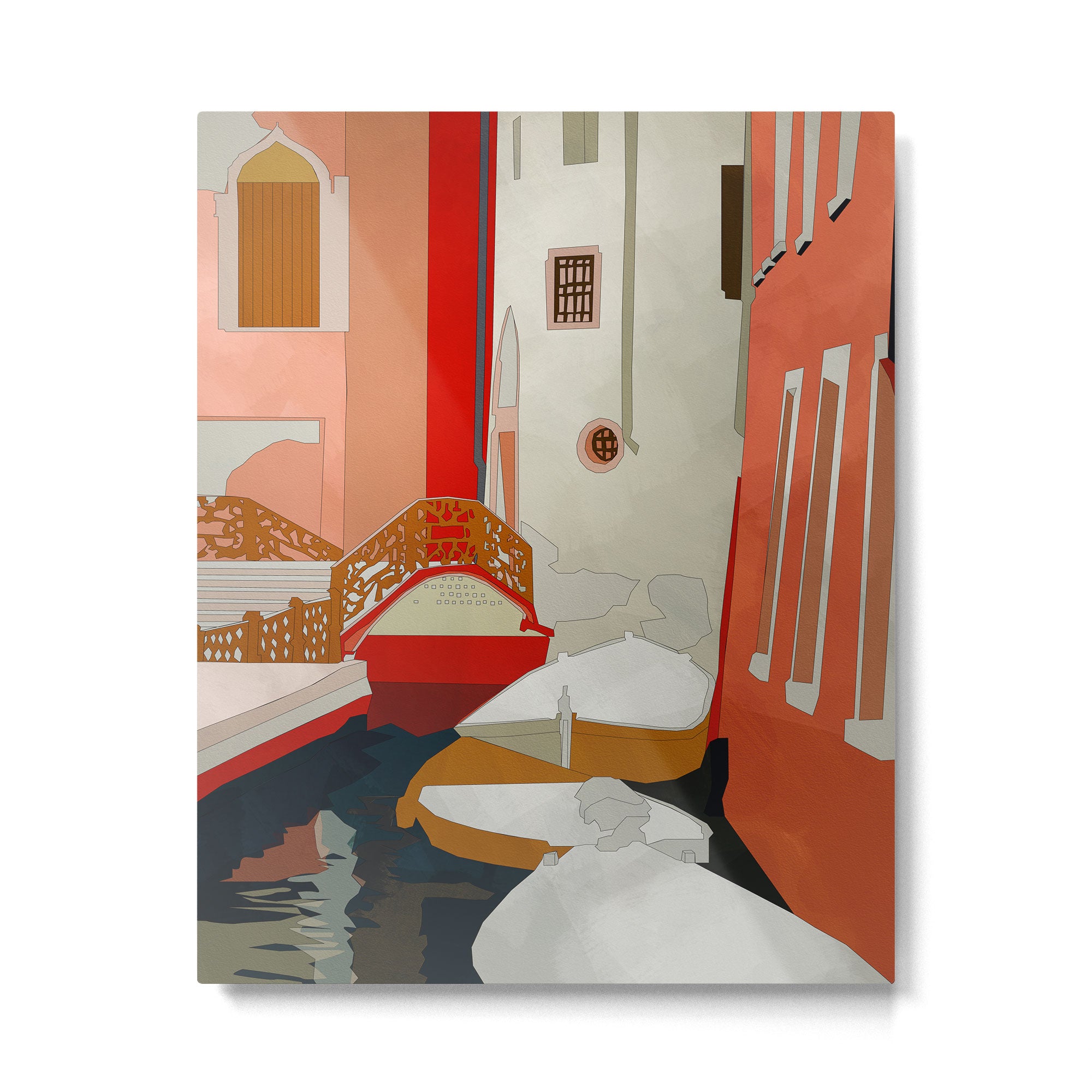 italy venice canale Metal Print Gallery Image 6