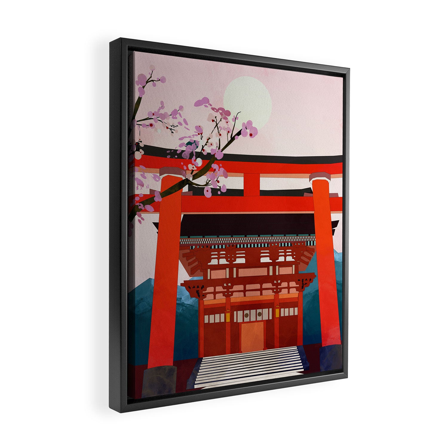 kyoto japan travel Framed Canvas Print Gallery Image 2