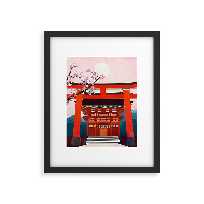 kyoto japan travel Framed Art Print Gallery Image 6