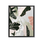 leaves Framed Canvas Print Gallery Image 6