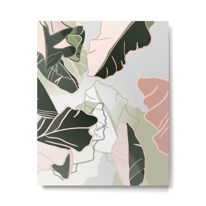 leaves Metal Print Gallery Image 1