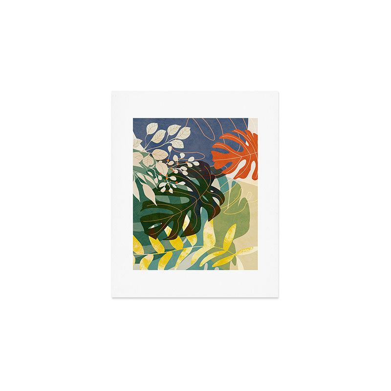 Leaves tropical Art Print Gallery Image 1