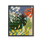 Leaves tropical Framed Canvas Print Gallery Image 6