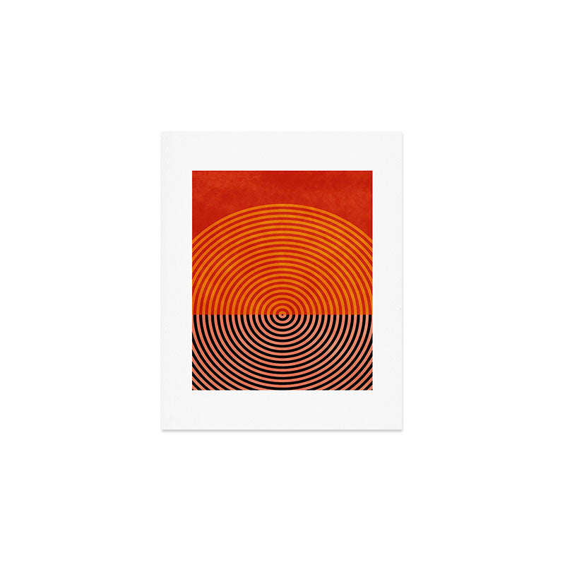 lines and shapes 1 abstract geometric Art Print Gallery Image 1